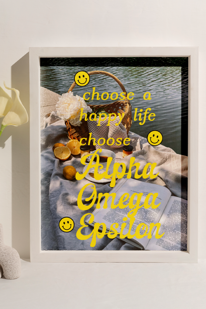 Art Print #24 - Alpha Omega Epsilon (8.5"x11")