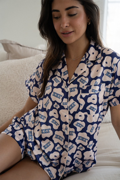 Kappa Kappa Gamma Letter Pattern Pajamas