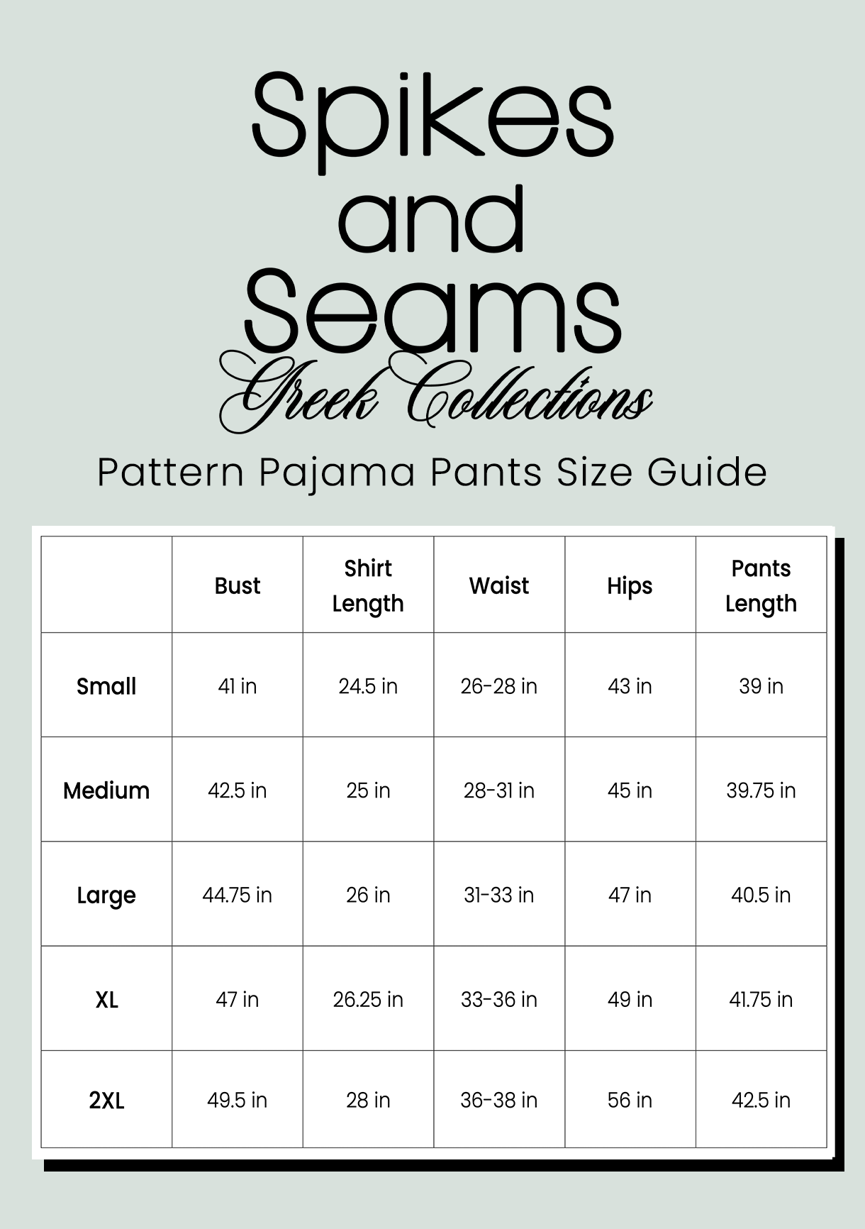 Fluid Tulips Ribbon Pants Set with Greek Letter Pocket - Delta Gamma - Spikes and Seams Greek