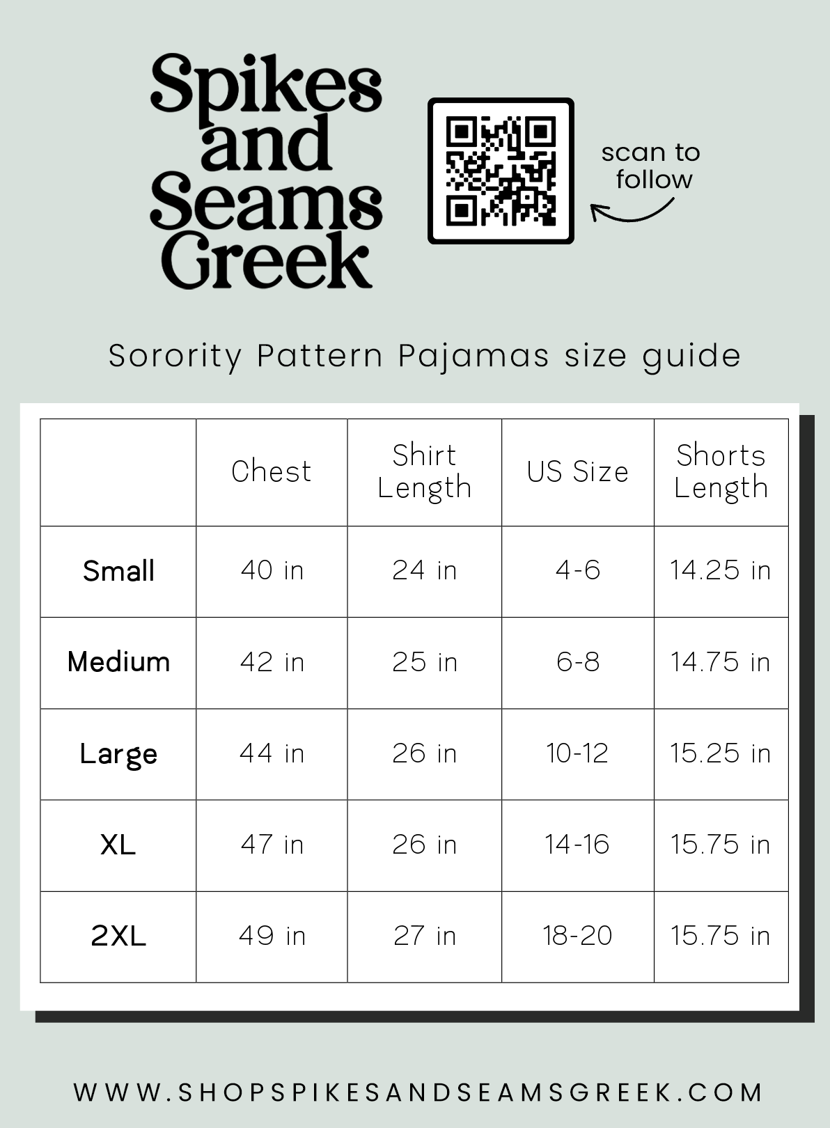 Greek Letter Palm Cheetah Pajamas - Sigma Sigma Sigma