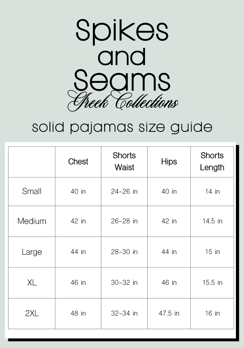 Forest Green Satin Pajamas - Greek Letter