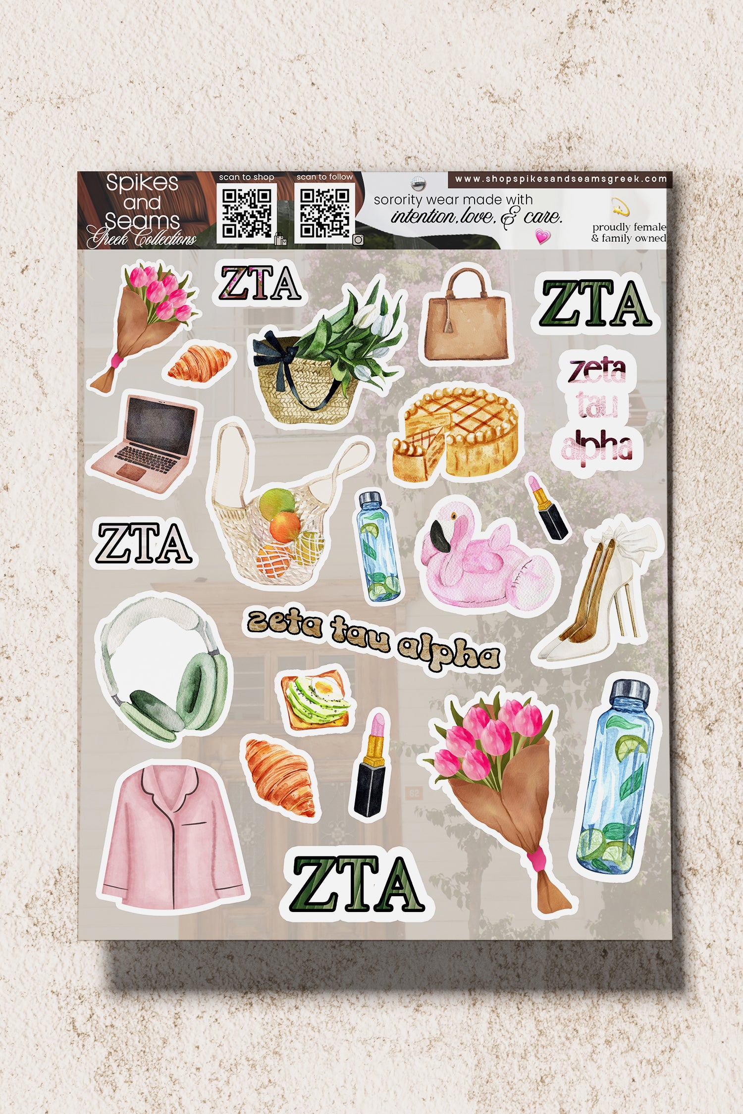 Sorority Sticker Set #22