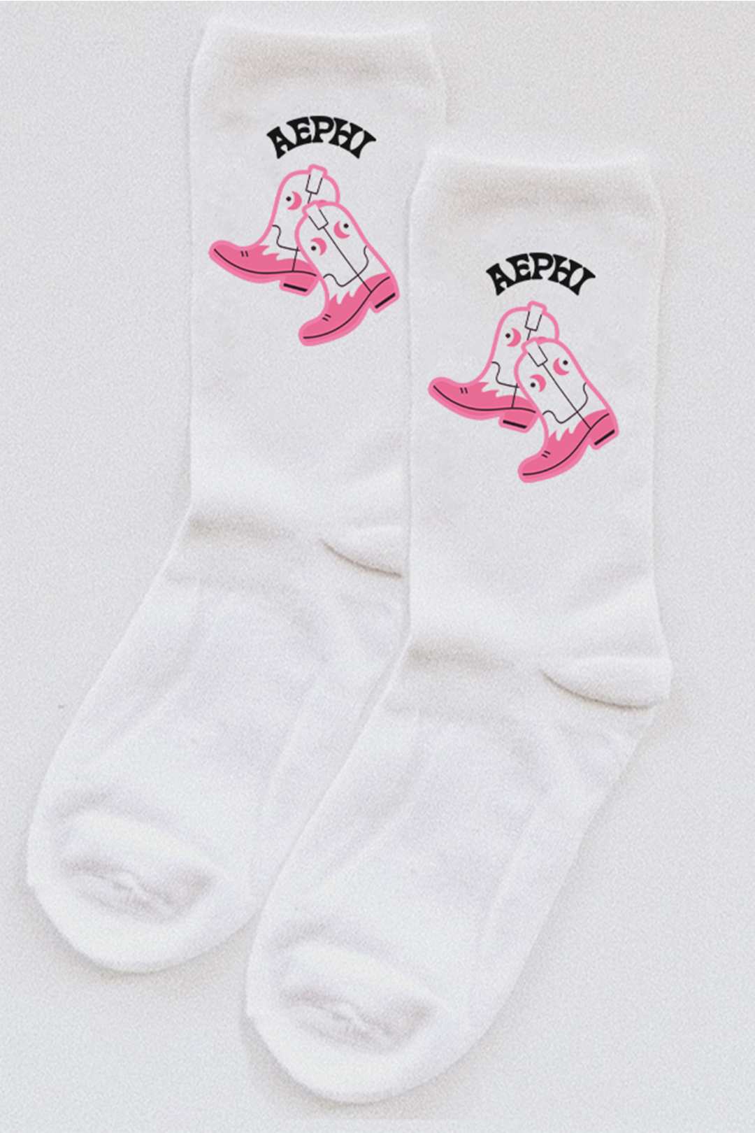 Cowboy boots socks - Alpha Epsilon Phi