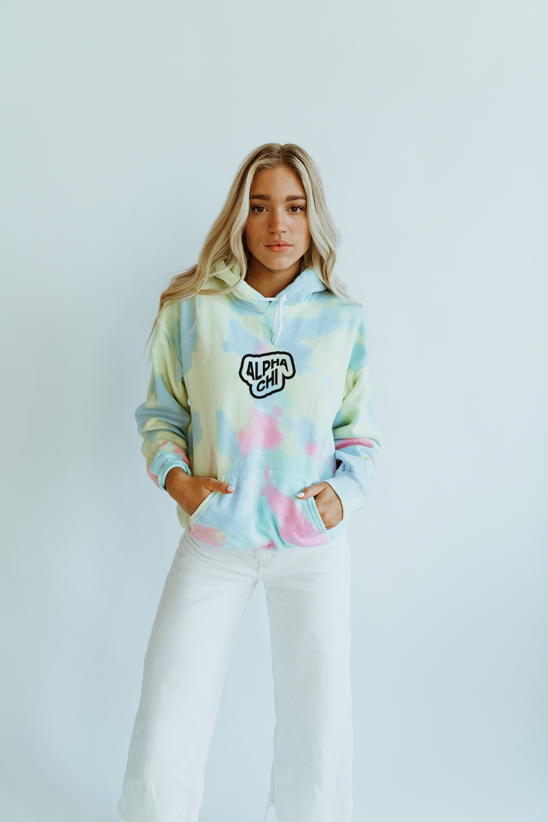 Tie Dye hoodie - Alpha Chi