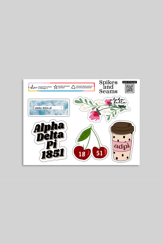 Sticker Sheet #4 - Alpha Delta Pi