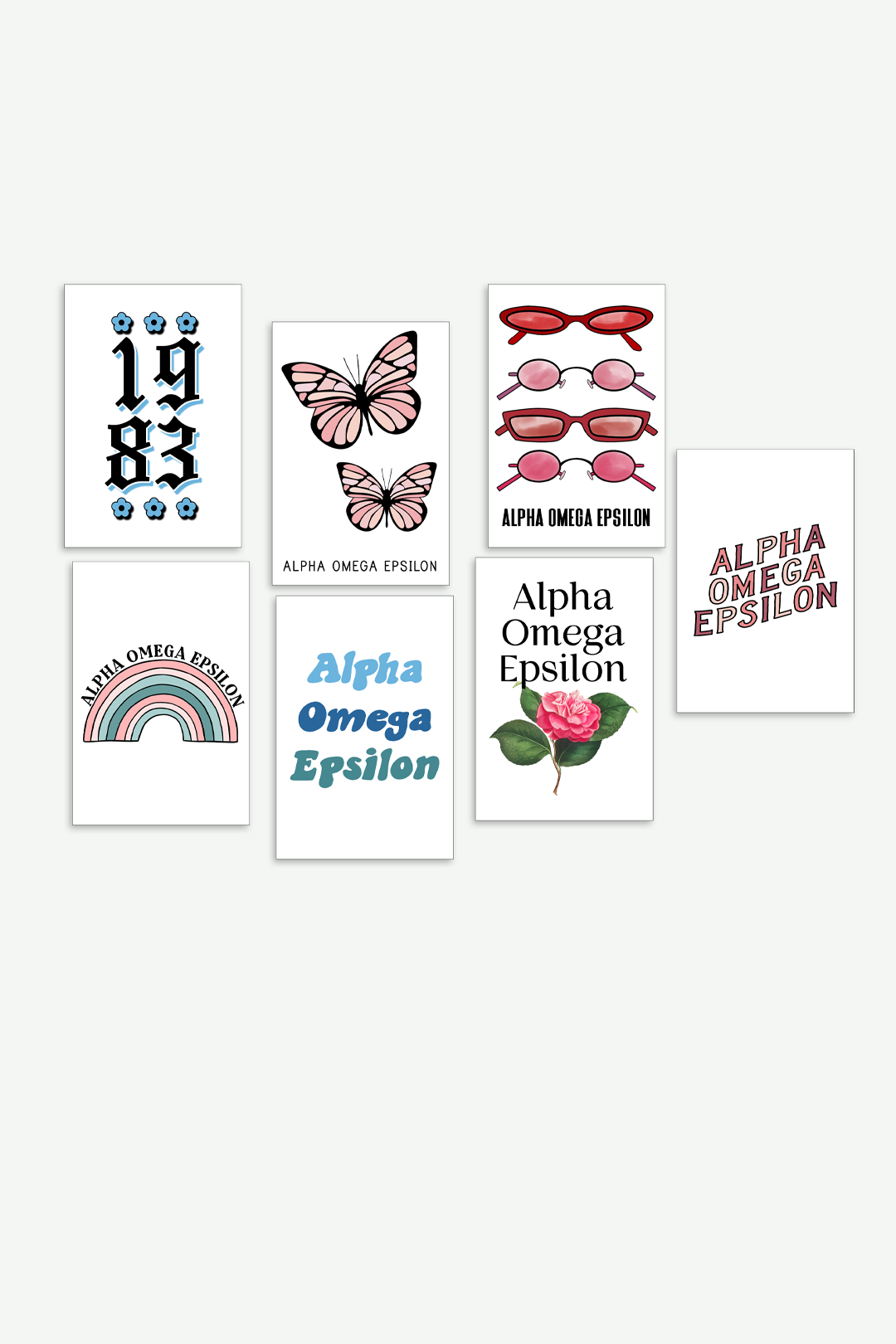 Collage kit #1 - Alpha Omega Epsilon