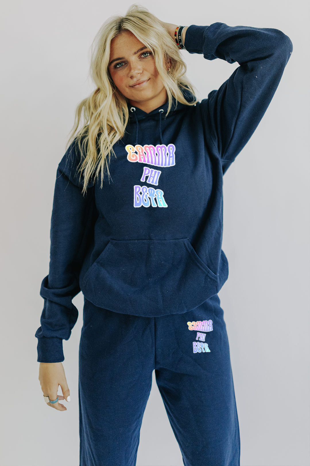 Navy Sweatsuit - Gamma Phi Beta