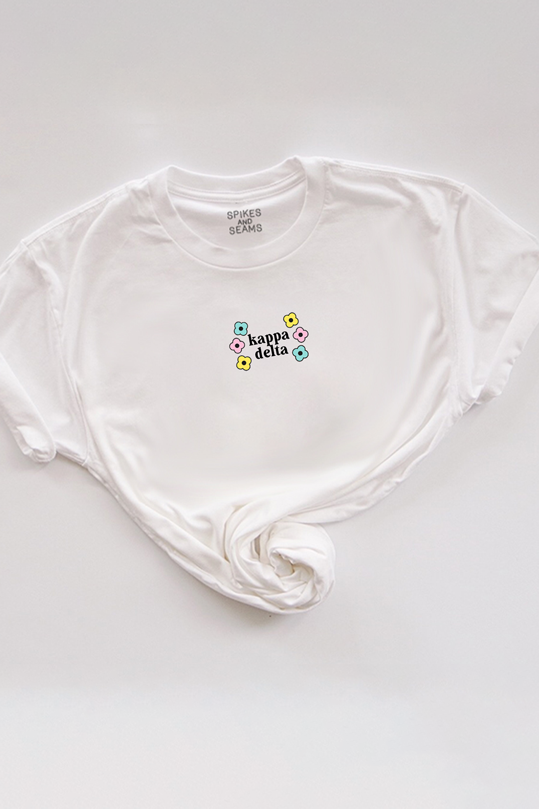 Flower Design tee - Kappa Delta