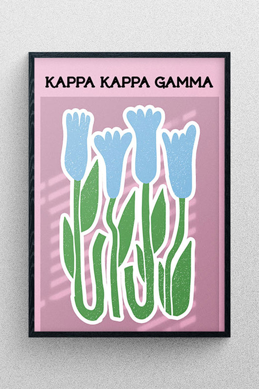 Kappa Kappa Gamma - Art Print #18 (8.5x11)