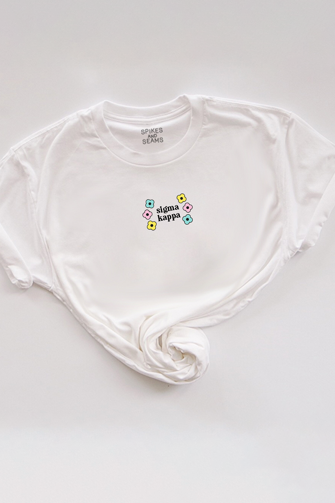 Flower Design tee - Sigma Kappa