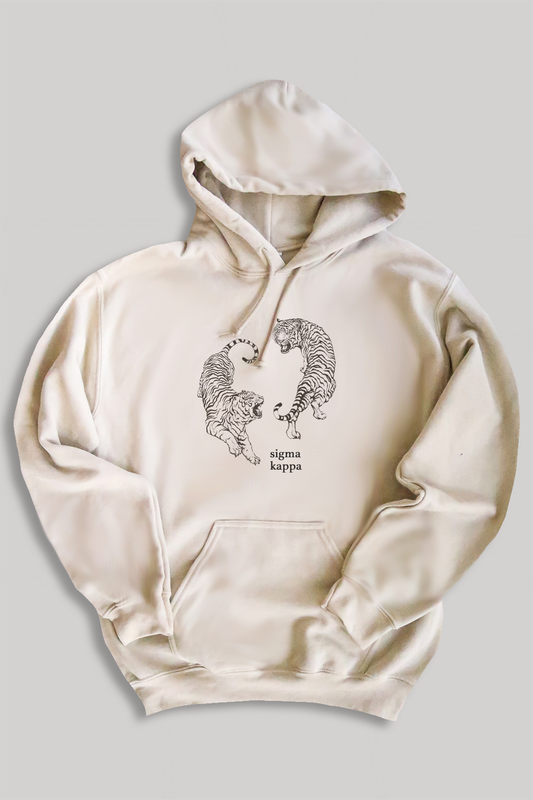 Tiger hoodie - Sigma Kappa