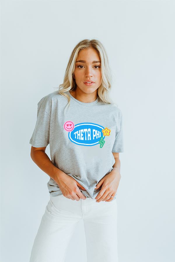 Grey tee - Theta Phi
