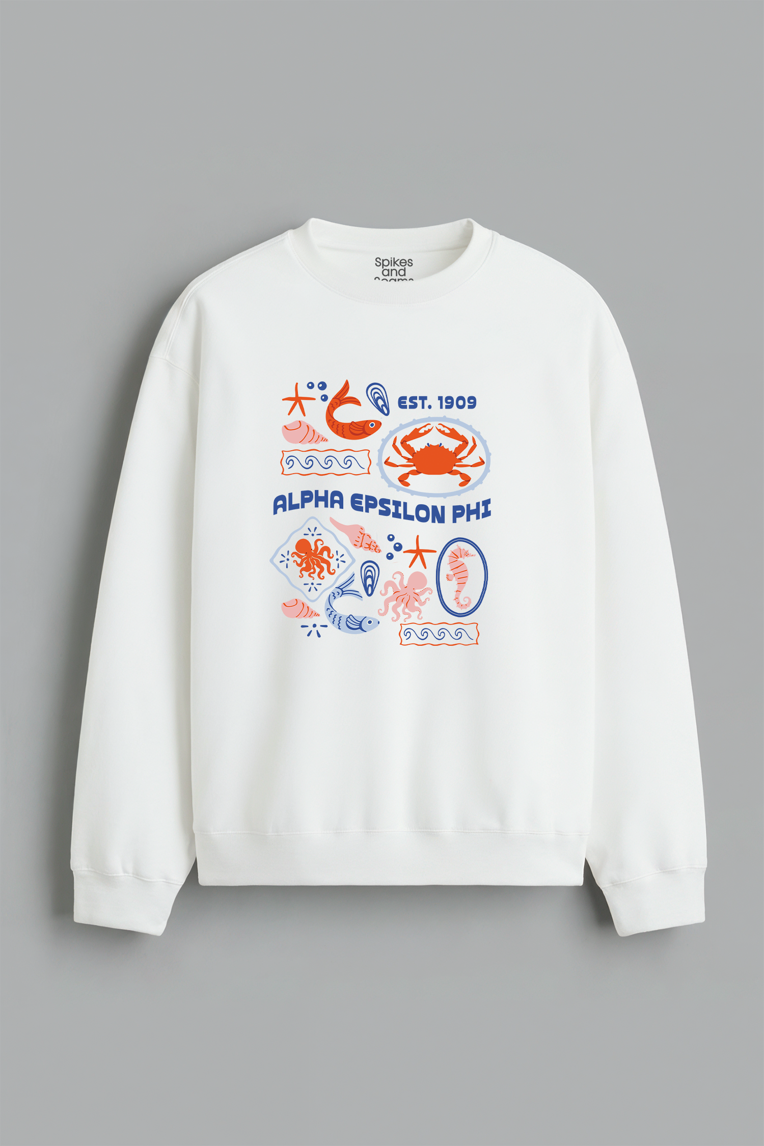 Sorority Ocean Crewneck - Alpha Epsilon Phi