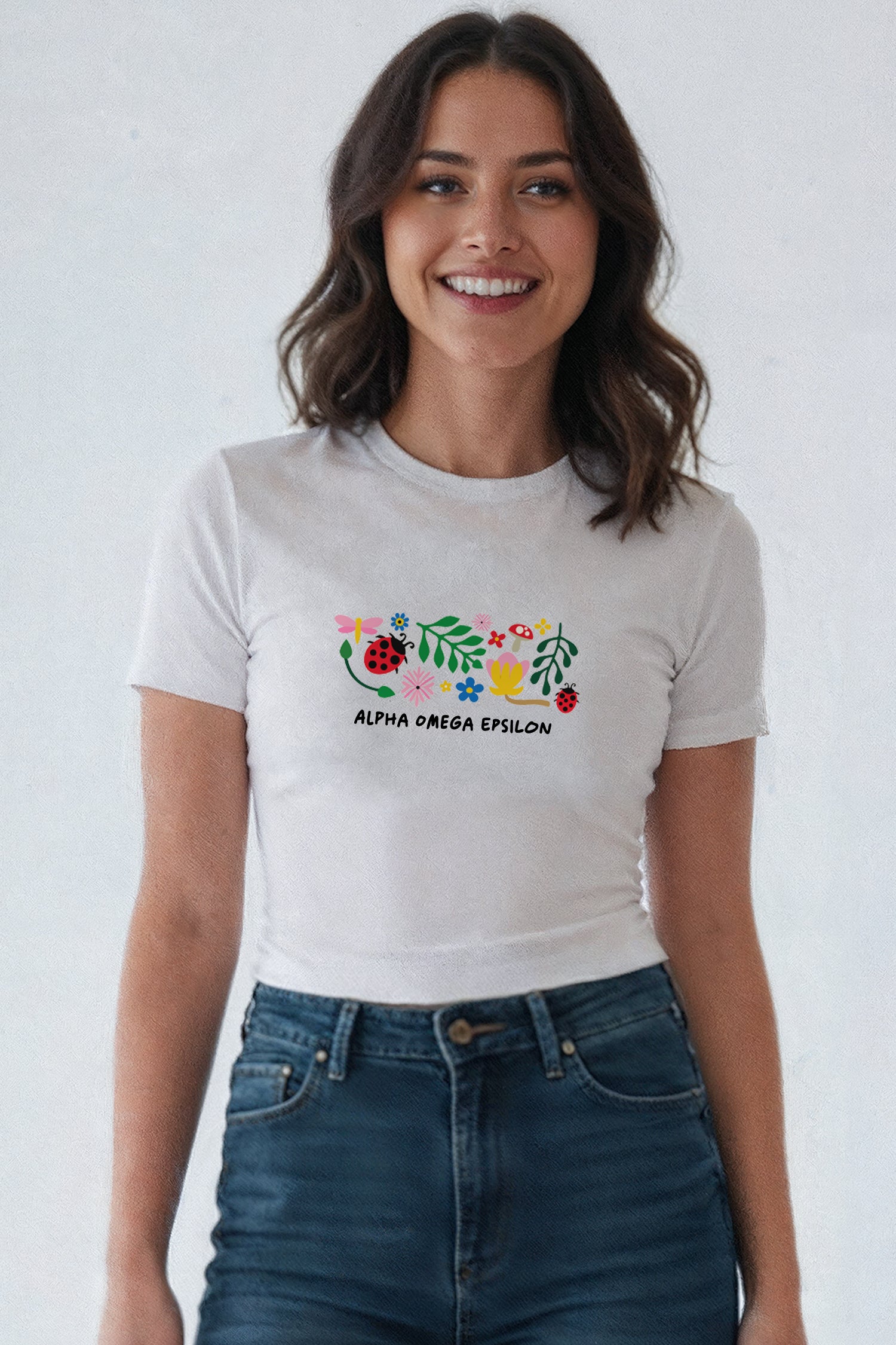 Garden Gal tee - Alpha Omega Epsilon