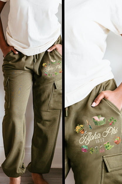 Cozy Cottage Cargo Joggers