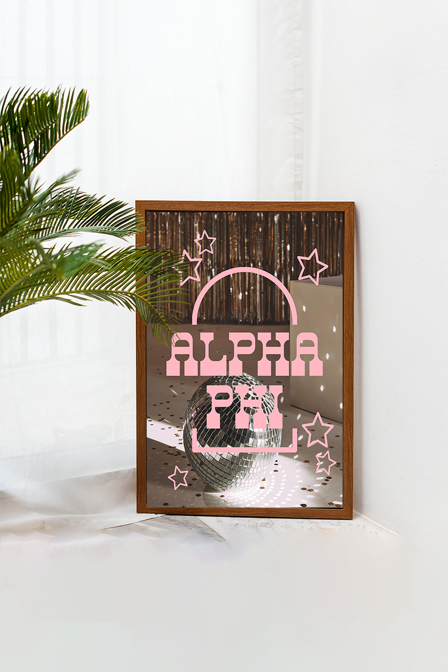Art Print #20 - Alpha Phi (8.5x11)