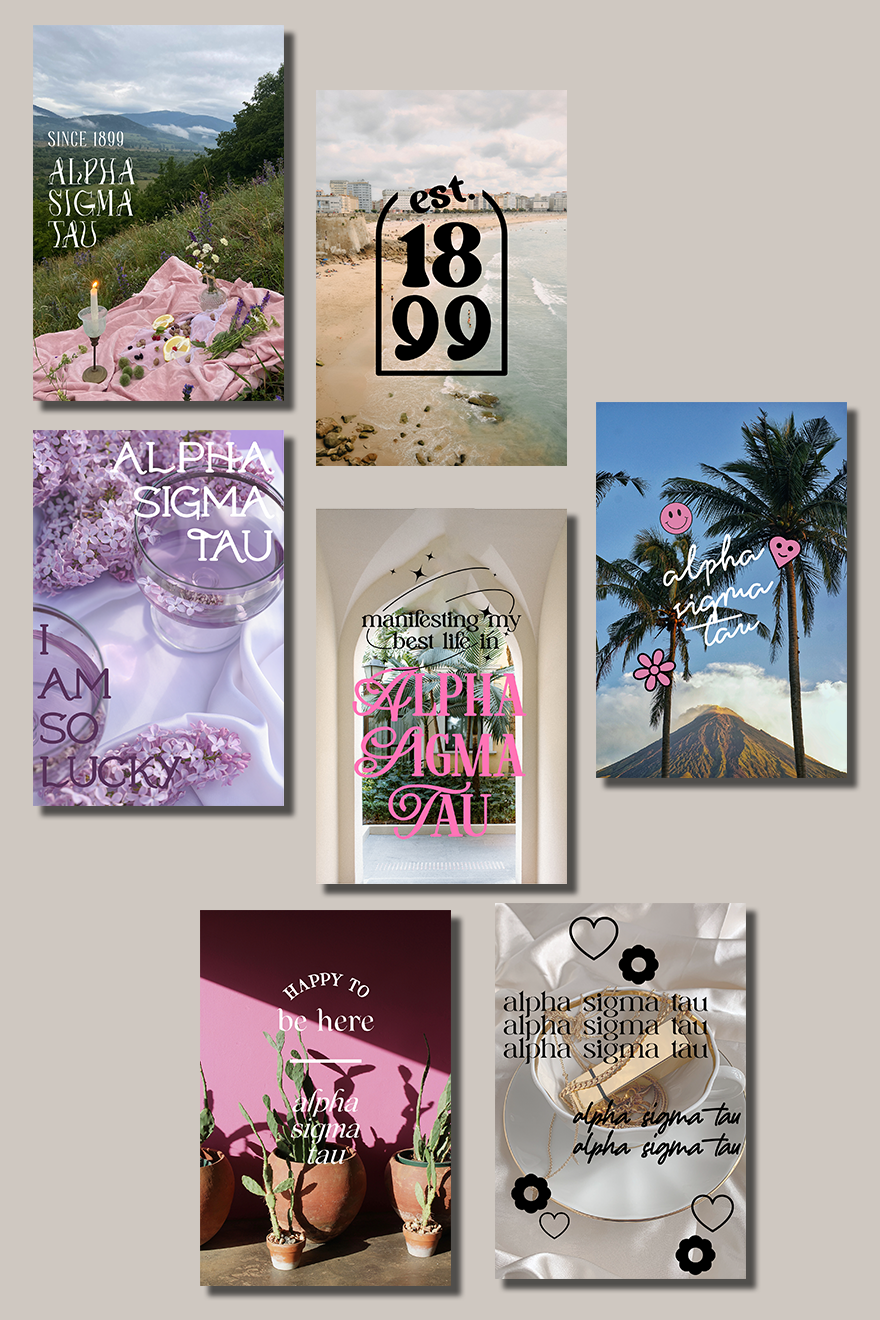 Collage Kit #5 - Alpha Sigma Tau