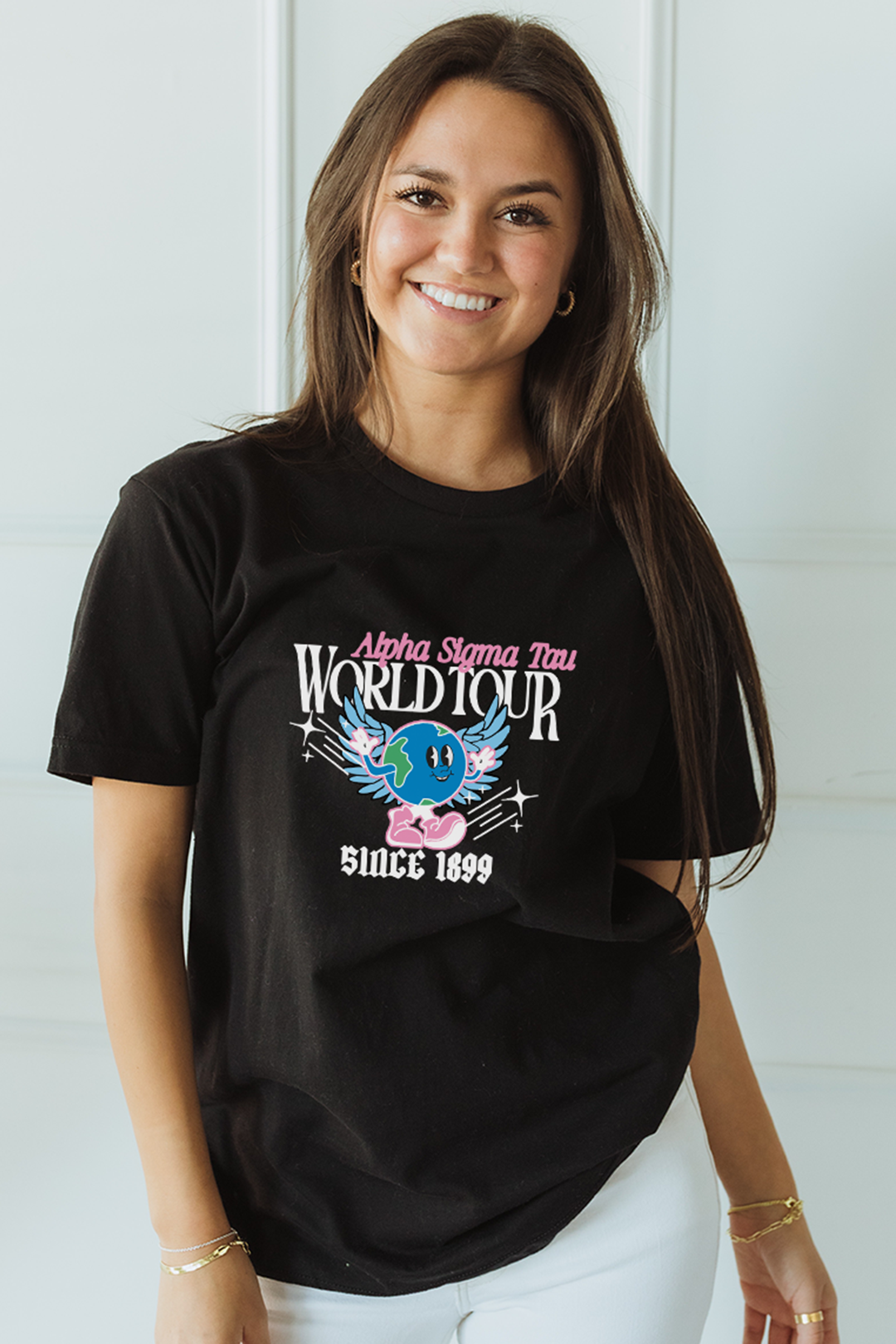 World Tour tee - Alpha Sigma Tau