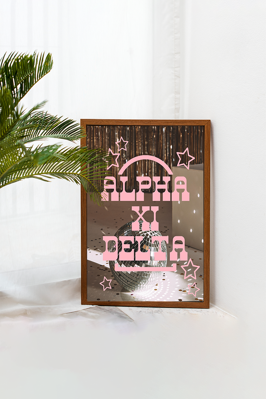 Art Print #20 - Alpha Xi Delta (8.5x11)