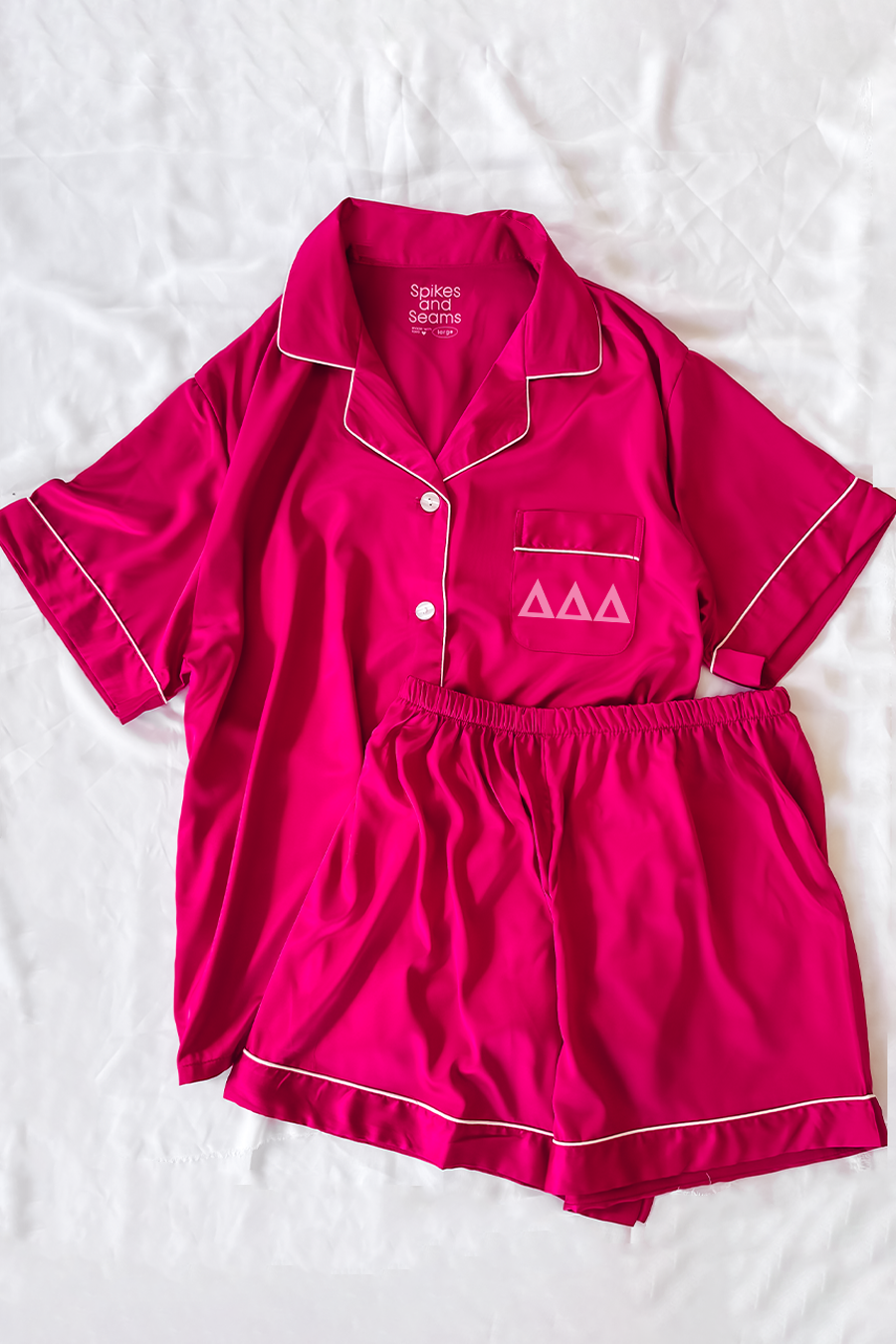 Pink Berry Pajamas with Pink Greek Letters