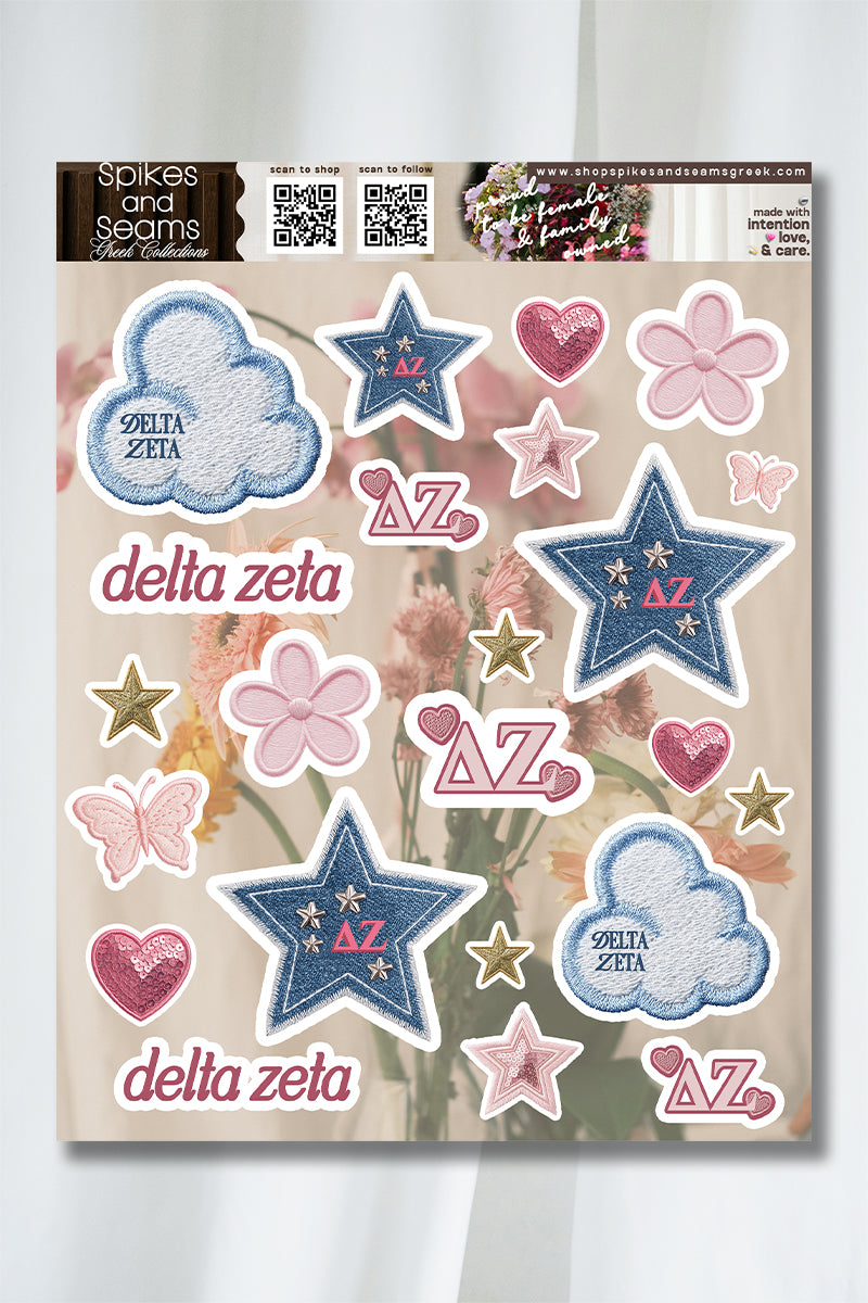 Sticker Sheet #23 - Delta Zeta
