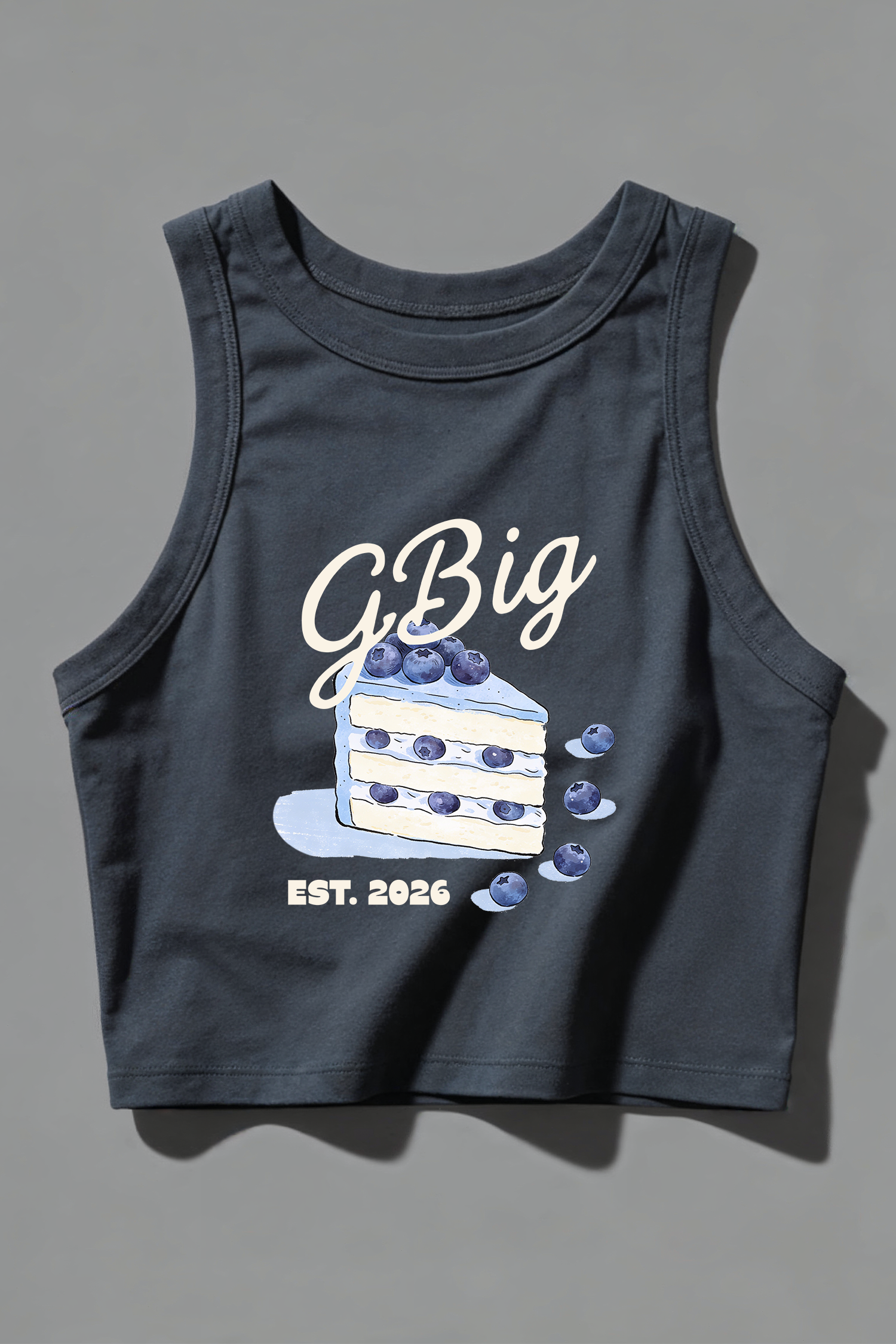 Blueberry Cake Sorority Family Micro Tank - Spikes and Seams Greek