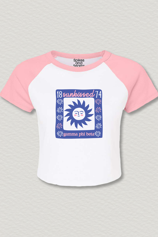 Sunkissed Baby Tee - Gamma Phi Beta
