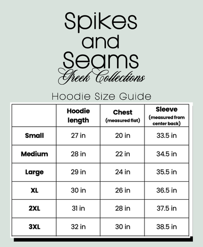 Lavender Fresh Flower Market hoodie - Delta Phi Epsilon