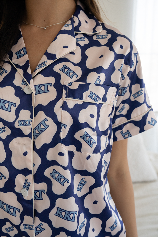 Kappa Kappa Gamma Letter Pattern Pajamas
