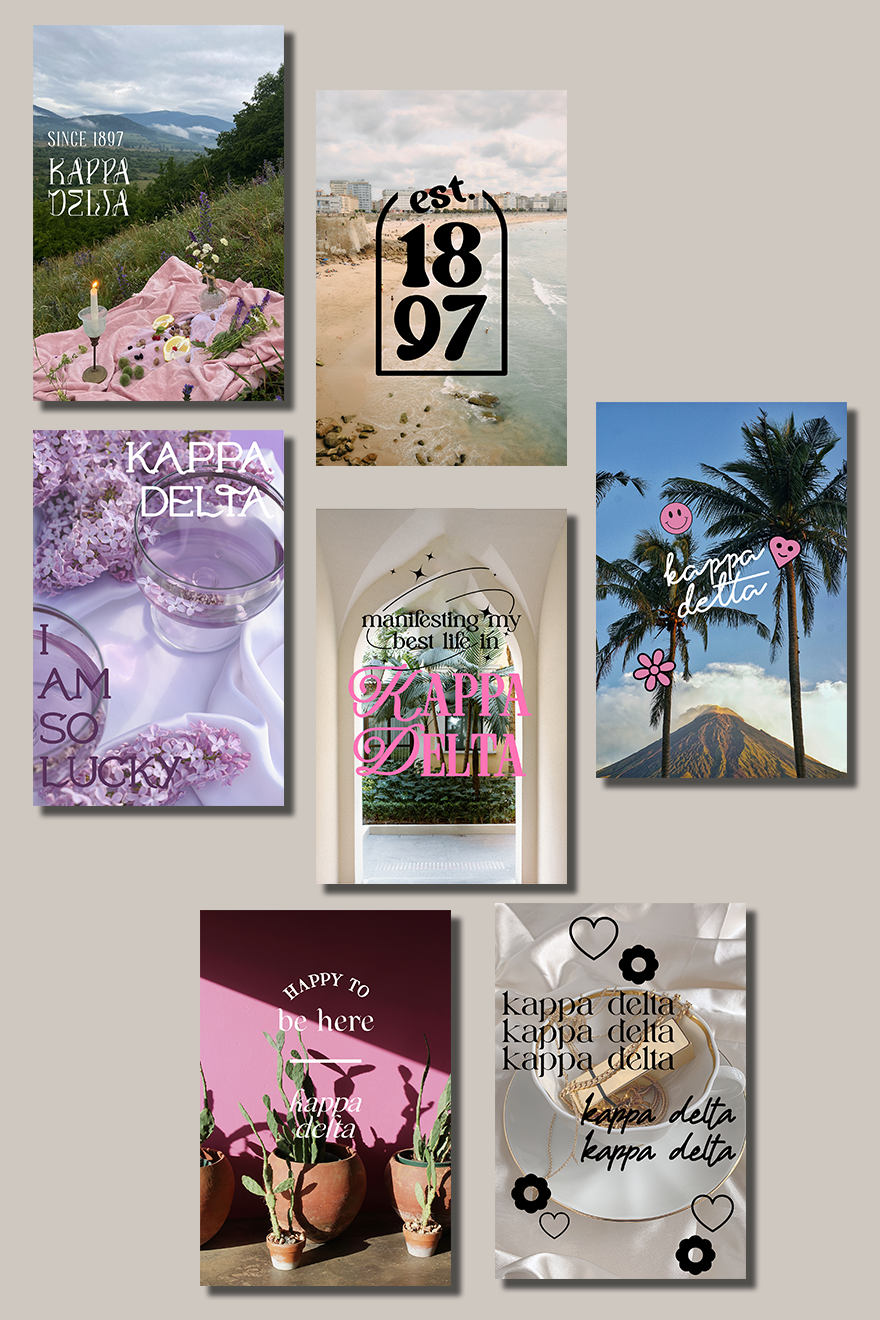 Collage Kit #5 - Kappa Delta