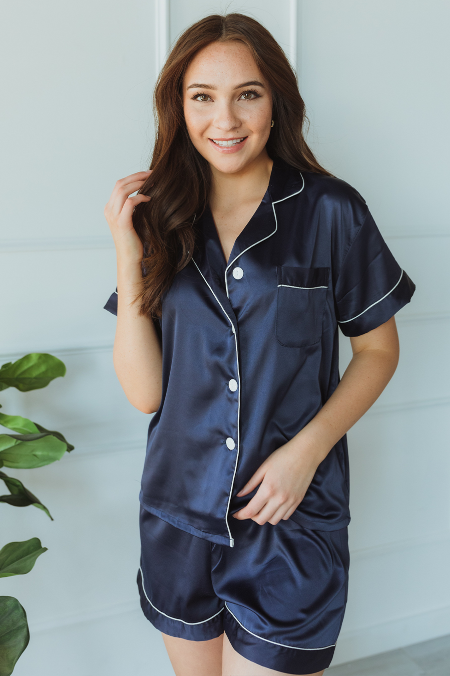Navy Pajamas Gift Box - Phi Sigma Rho