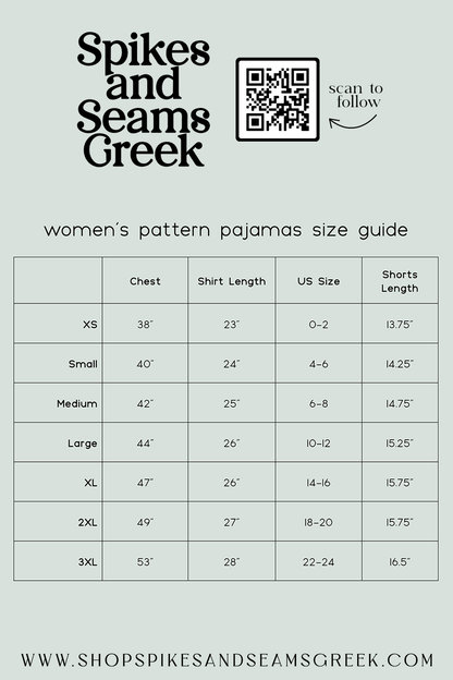 Block Font Beige Icons pajamas - Gamma Phi Beta