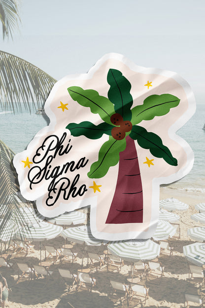 Waterproof Palm Tree Sorority Sticker