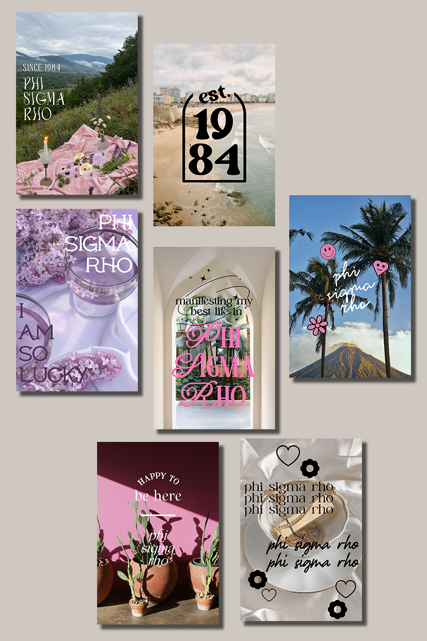 Collage Kit #5 - Phi Sigma Rho