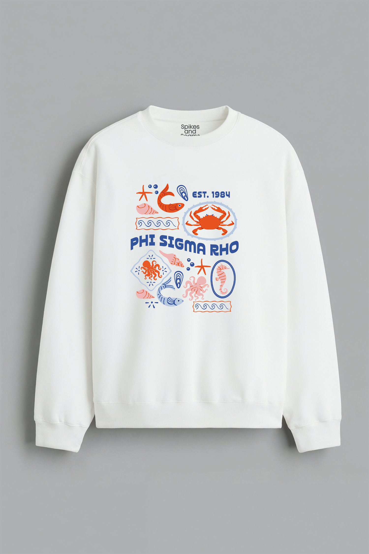 Sorority Ocean Crewneck - Phi Sigma Rho