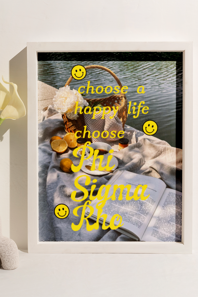 Art Print #24 - Phi Sigma Rho (8.5"x11")