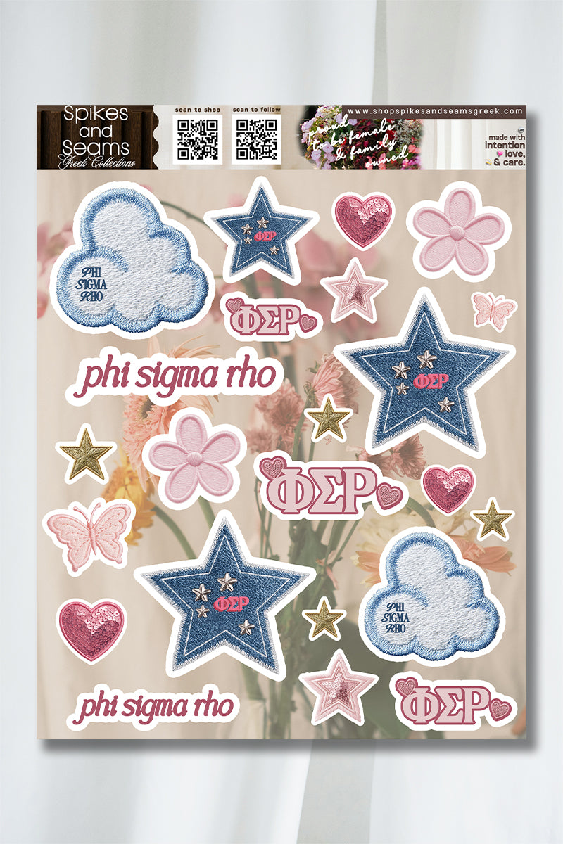 Sticker Sheet #23 - Phi Sigma Rho