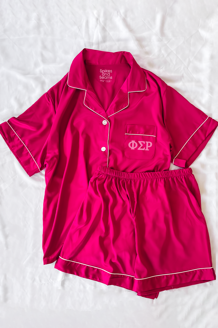 Pink Berry Pajamas with Pink Greek Letters