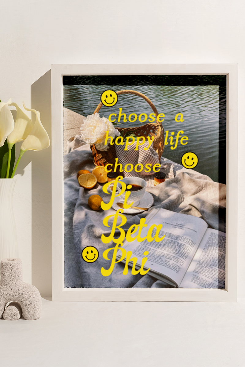 Art Print #24 - Pi Beta Phi (8.5"x11")