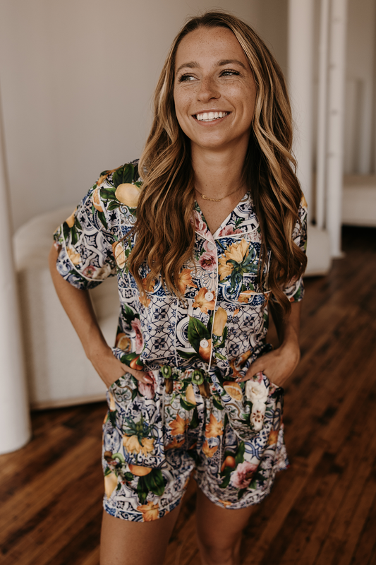 Greek Letter Sicilian Fruit pajamas - Delta Gamma - Spikes and Seams Greek