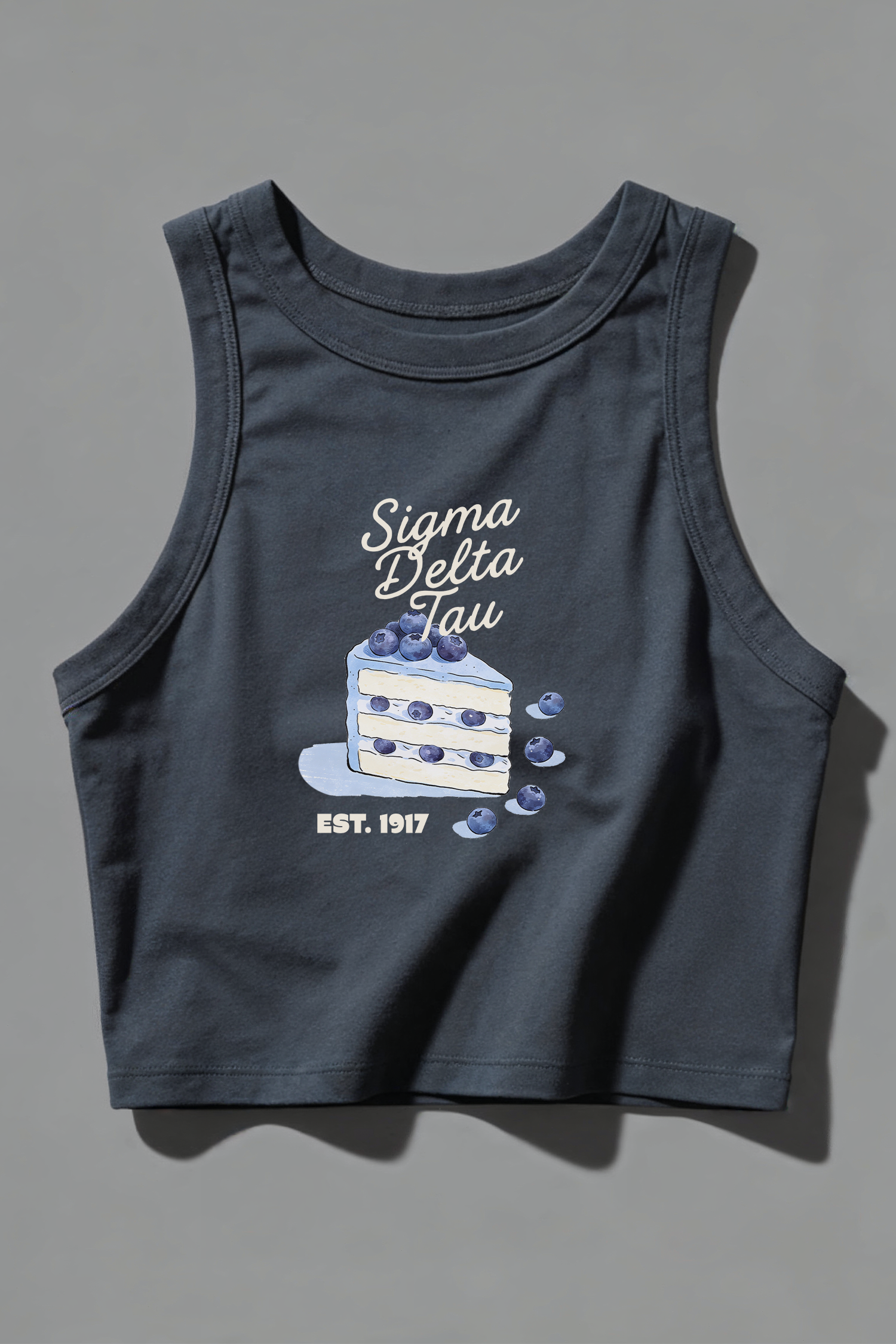 Blueberry Cake Sorority Micro Tank - Sigma Delta Tau