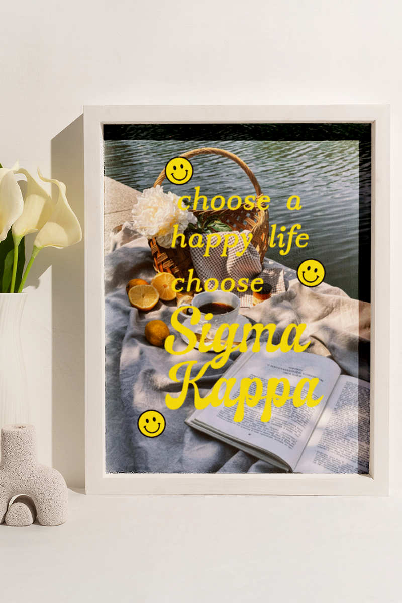 Art Print #24 - Sigma Kappa (8.5"x11")