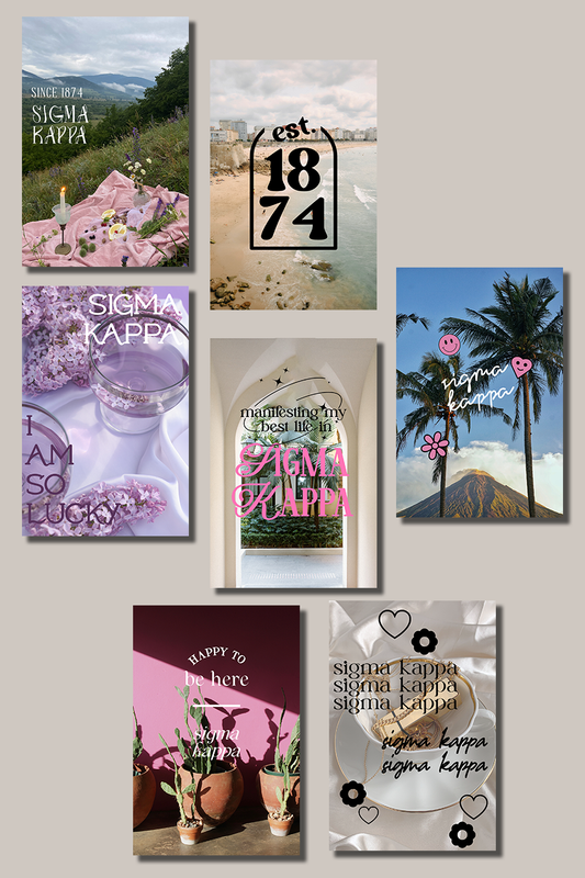 Collage Kit #5 - Sigma Kappa