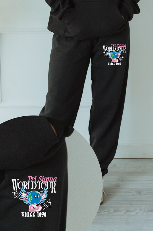 World Tour sweatpants - Tri Sigma