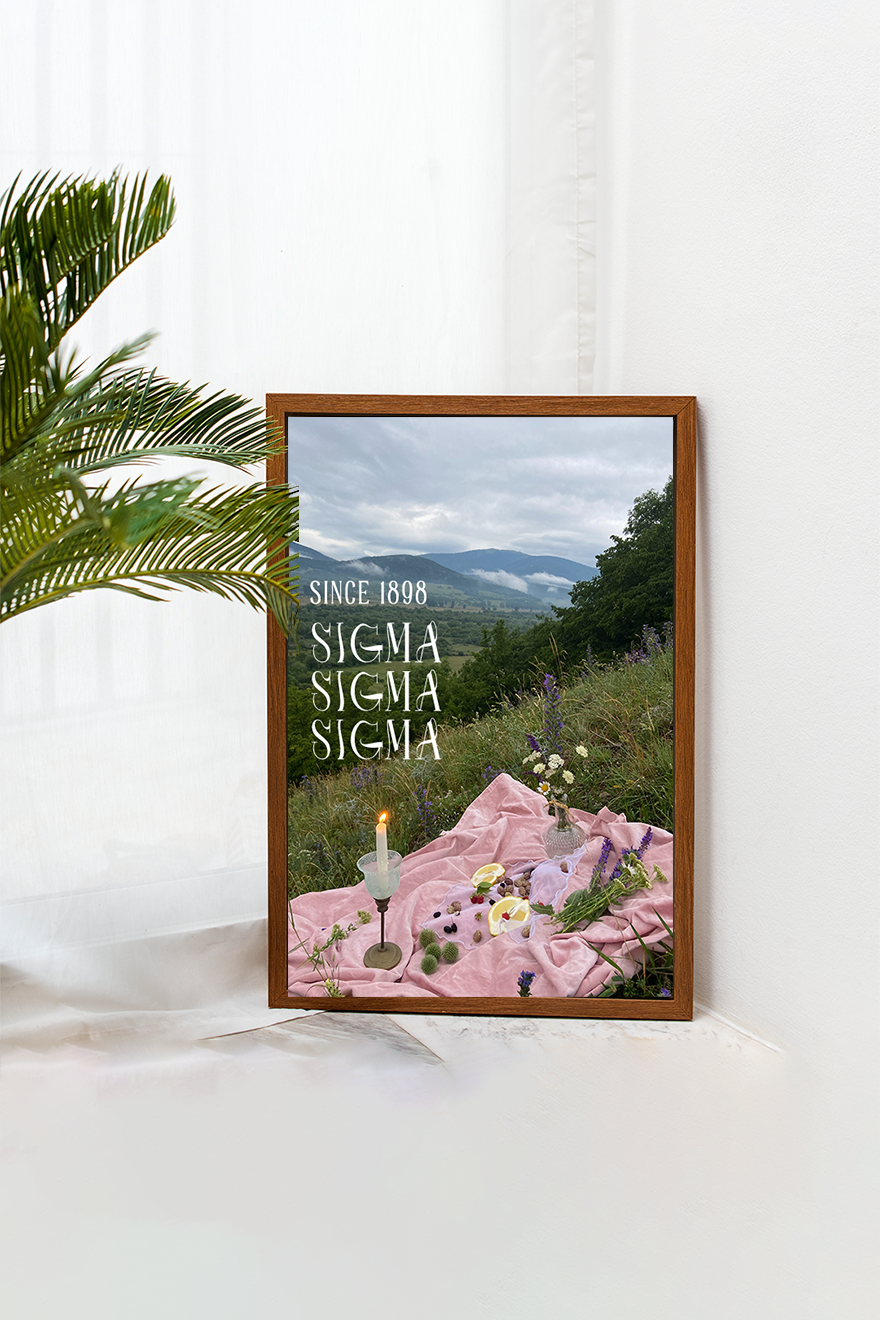 Art Print #21 - Sigma Sigma Sigma (8.5x11)