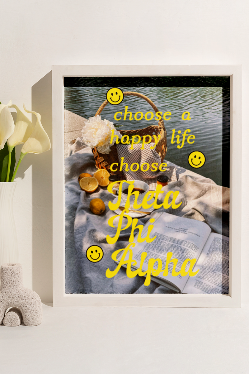 Art Print #24 - Theta Phi Alpha (8.5"x11")