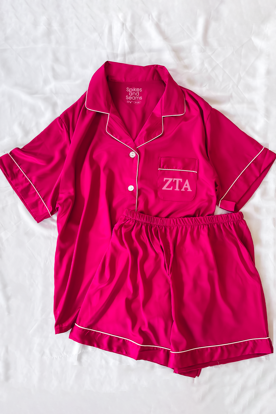 Pink Berry Pajamas with Pink Greek Letters