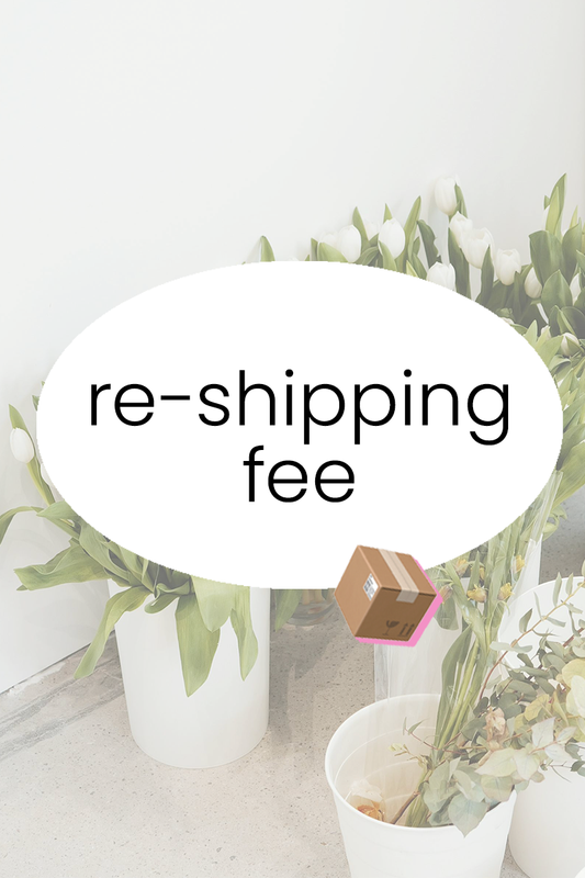 Re-Shipping fee