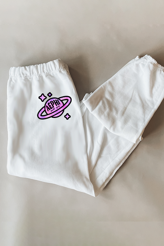 White Planet sweatpants - AEPhi