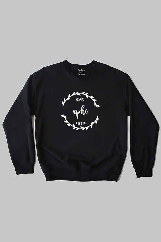 Wreath sweatshirt - APhi